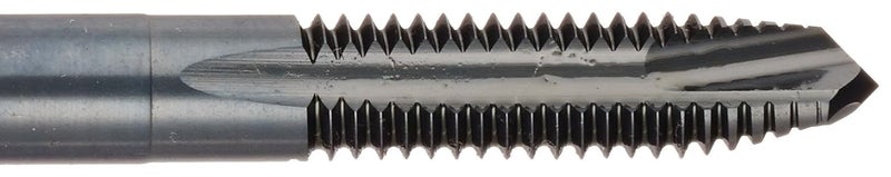 YG -1 I9 Series Vanadium Alloy HSS Spiral Pointed Tap, Steam Oxide, Round Shank with Square End, Plug Chamfer, 3/8"-16 Thread Size, H3 Tolerance - Image 2